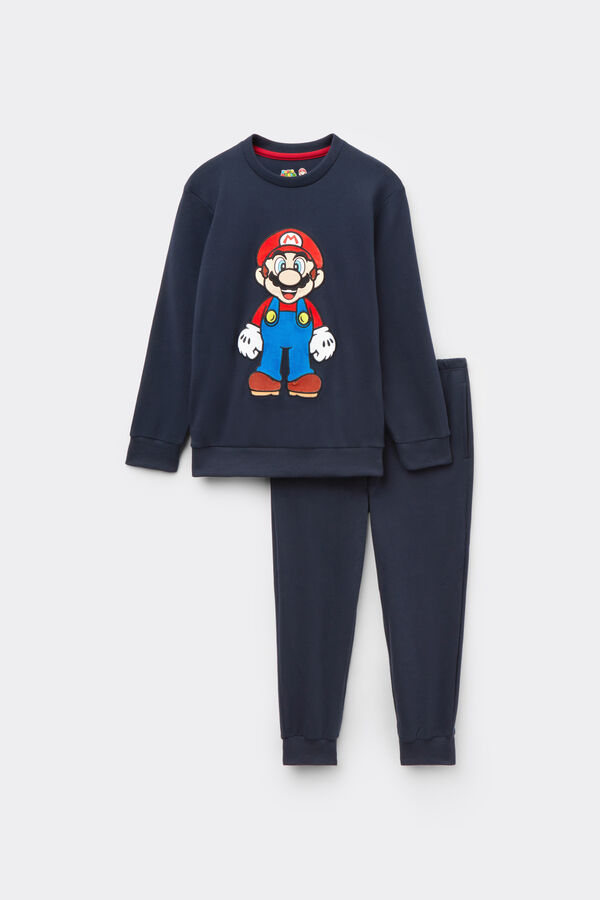 Pigiama Lungo Bambino in Cotone Nintendo Super Mario™