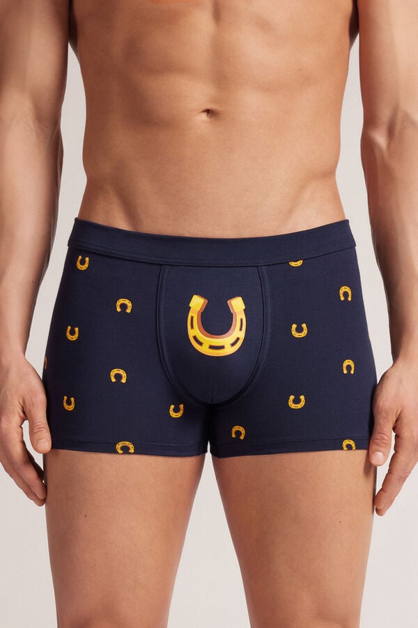 Superior Pamut Boxer Nyomott Patkómintával