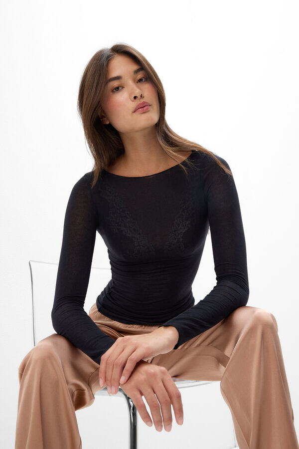 Boat Neck Modal Cashmere Ultralight Jumper