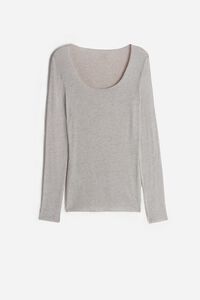 Long-Sleeved Ultralight Cashmere Jumper