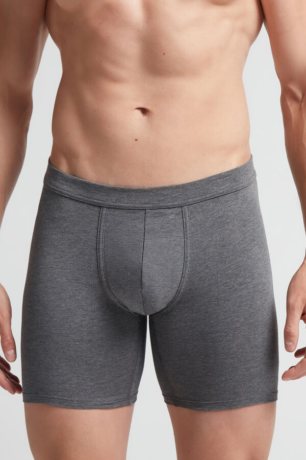 Bóxer Largo en Algodón Supima® Elástico