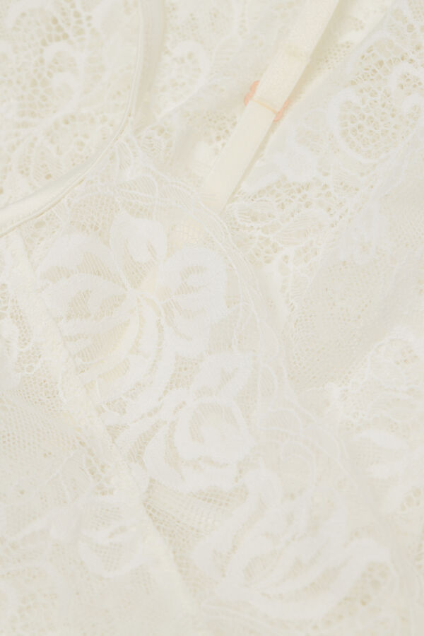 The Simplest Pleasures レース ロングスリップ
