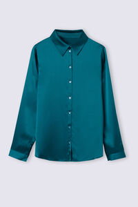 Chemise manches longues en soie