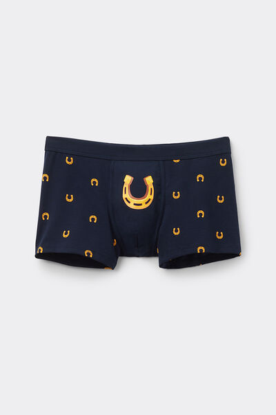 Boxer van Superior Katoen met Hoefijzerprint