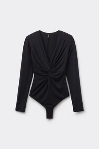 Hosszú Ujjú Modál Body Luxurious Leopard
