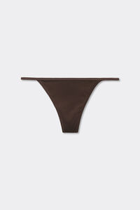 Ultralight Microfibre G-String med snören i sidan