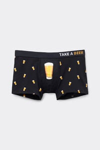 Boxerky z Bavlny Superior s Potlačou Piva