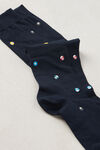 Long Patterned Cotton Socks
