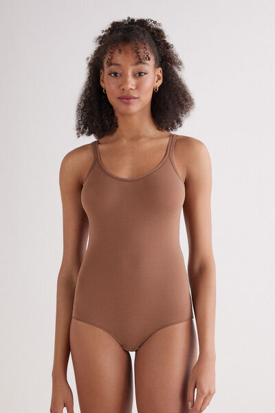 Body a canotta in Cotone Ultralight