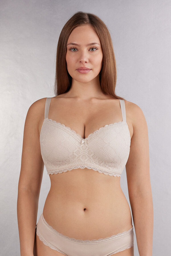 Adele Triangle Bra in Lace