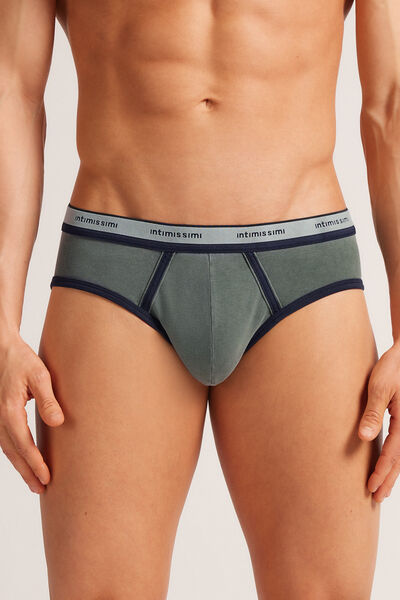 Washed Collection Slip van elastisch Superior-katoen