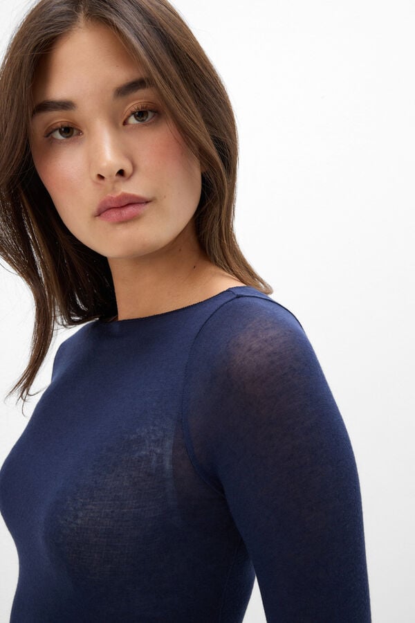 Boat Neck Modal Cashmere Ultralight Jumper