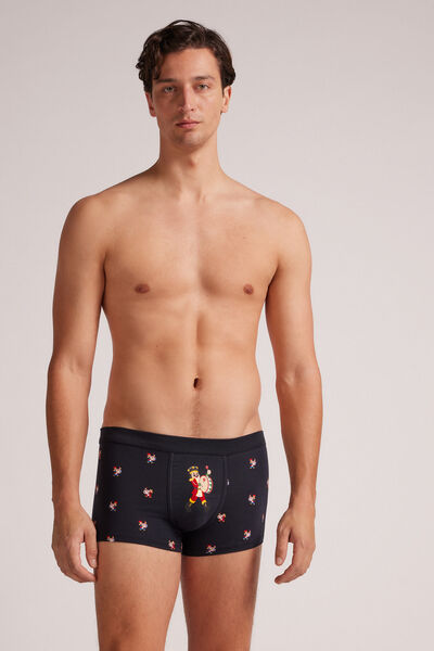 Boxershorts aus Superior-Baumwolle mit Nussknacker-Print