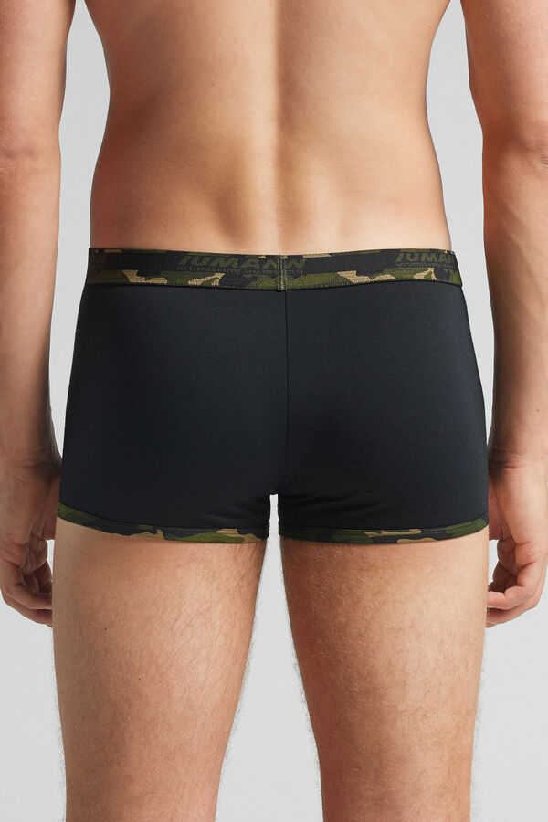 Camouflage Trim Superior Cotton Boxers