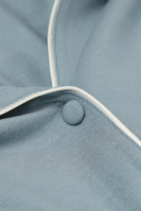 Long-Sleeve Micromodal Jacket