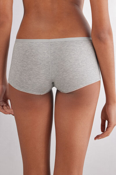 Braguita de algodón natural tipo shorts