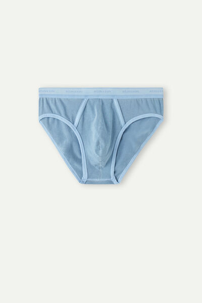 Stückgefärbter Slip aus elastischer Supima® Baumwolle