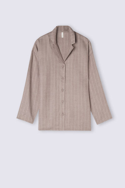 Μακρυμάνικη Μπλούζα από Ύφασμα Μοντάλ Comfort First