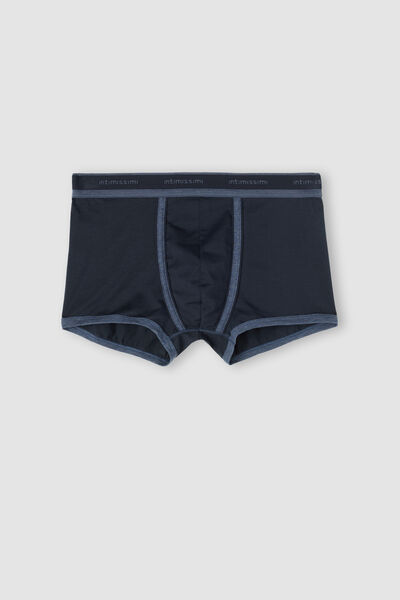 Boxerky Elastické Bavlny Supima® s Logem