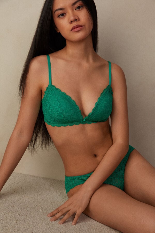 Tiziana Lace Triangle Bra