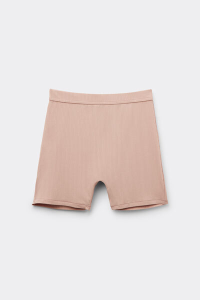 Your Every Wear Ribbed Cycling Shorts