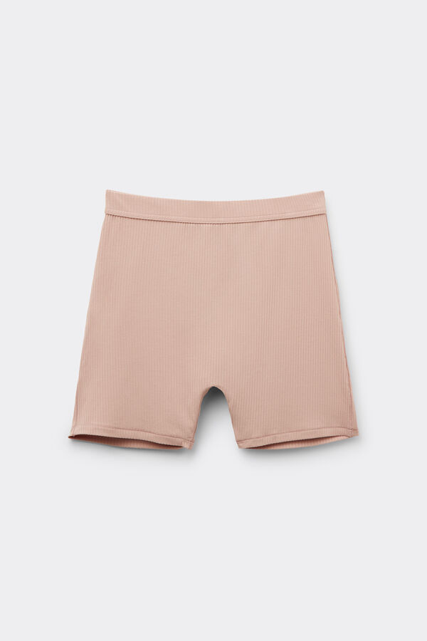 Your Every Wear リブ サイクル ショートパンツ
