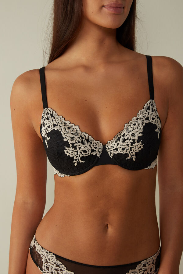 Pretty Flowers Francesca Balconette Bra