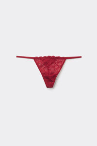String ficelle en dentelle