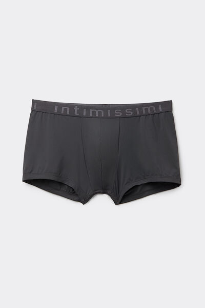 Boxer Shorts in Microfibre with Logo