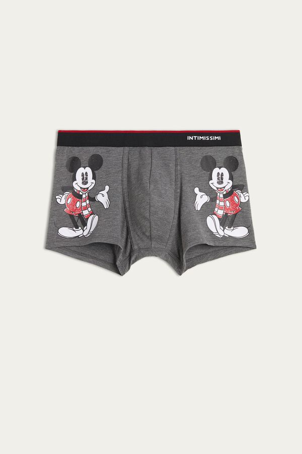 Mickey Print Boxers in Stretch Supima&reg; Cotton