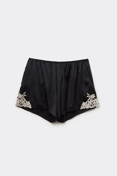 Shorts de seda Pretty Flowers