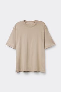 Interlock Cotton Oversize T-shirt