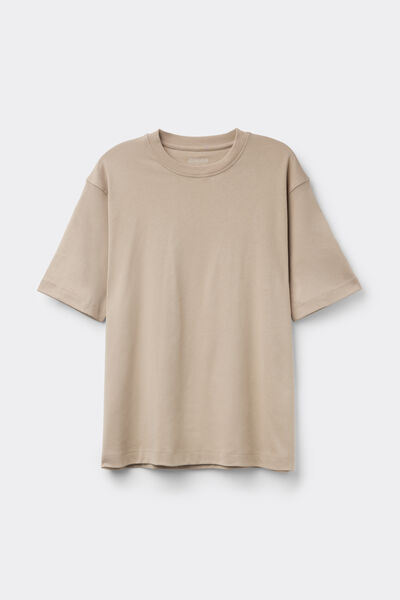 Interlock Cotton Oversize T-shirt