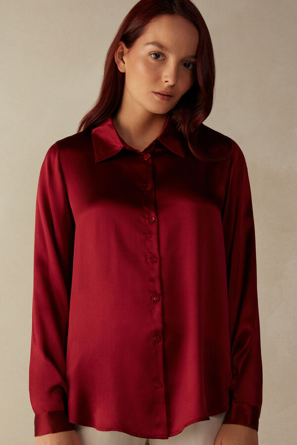 Camicia Manica Lunga in Seta
