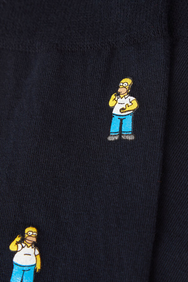 Calze Corte The Simpsons Homer in Cotone
