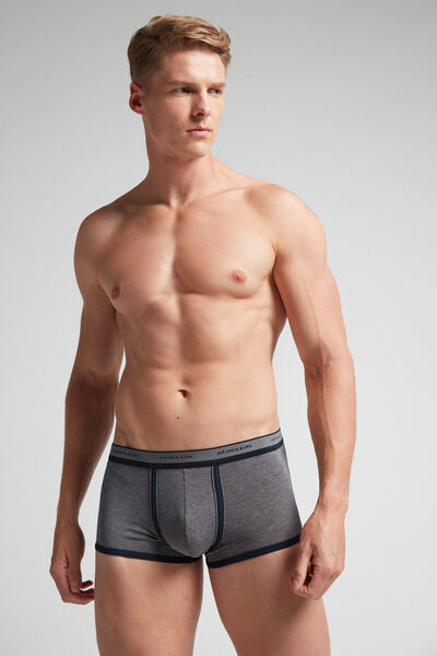 Boxer in Cotone Natural Fresh con Logo