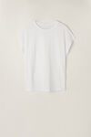Κοντομάνικη Μπλούζα με Στρογγυλή Λαιμόκοψη από Βαμβάκι Supima® Ultrafresh