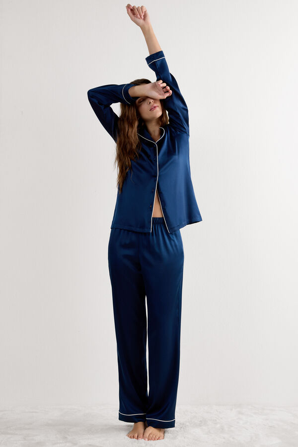 Pantalons Llargs de Seda