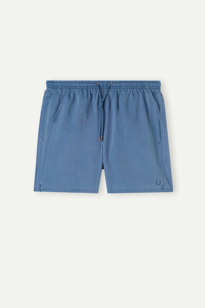 Stone Washed Swim Shorts