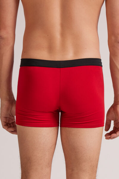 Boxers Algodão Superior Smoking Vermelho