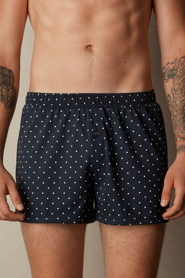 tempel Sinewi Moreel onderwijs Patterned Cotton Jersey Relaxed Fit Boxers | Intimissimi