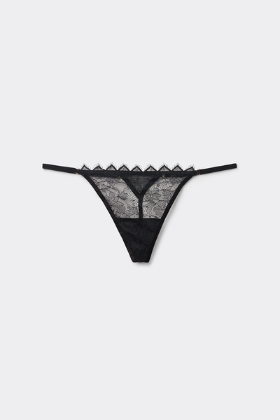 Intriguing Beauty Thong with Side Straps