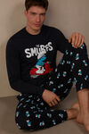 Full-Length Cotton Smurf Pyjamas