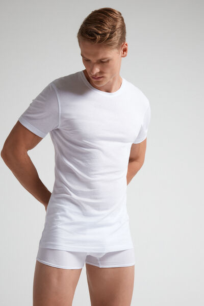 T-Shirt in Cotone Superior Extrafine