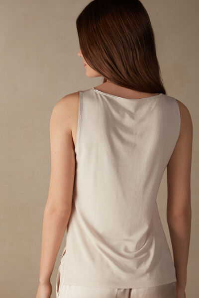 Silk and Modal Vest