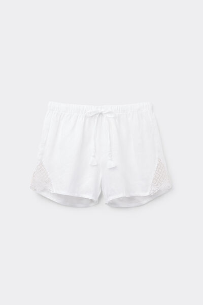 PantaloncinI in Lino Sophisticated Allure
