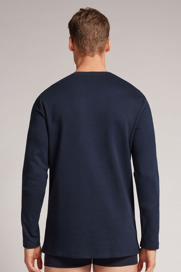 Warm Cotton Long-Sleeved Top