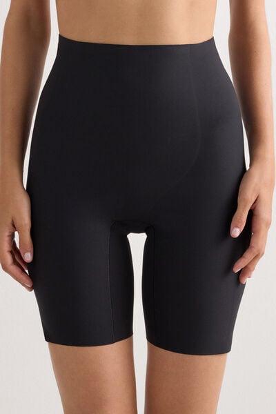 Pantaloncino in Microfibra Taglio Vivo