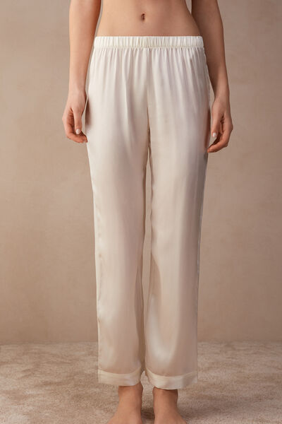 Silk Satin Trousers