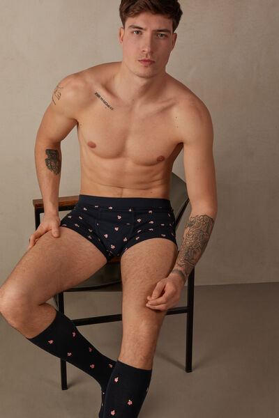 Boxershorts Piggy Bank aus elastischer Supima®-Baumwolle